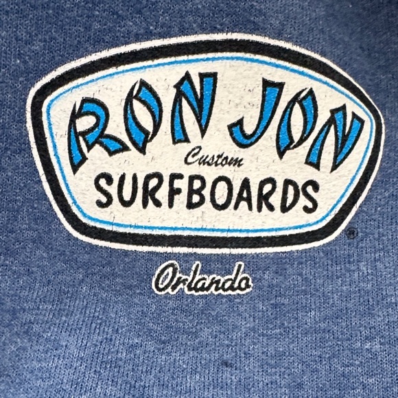 Ron Jon Orlando  Classic Blue Sweatshirt - Picture 3 of 4